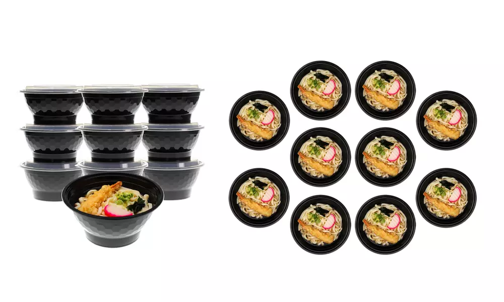 Meal Prep Lunch Box, Plastic Containers with Lids (20, 30, or 42-Piece Set) - Second Medium