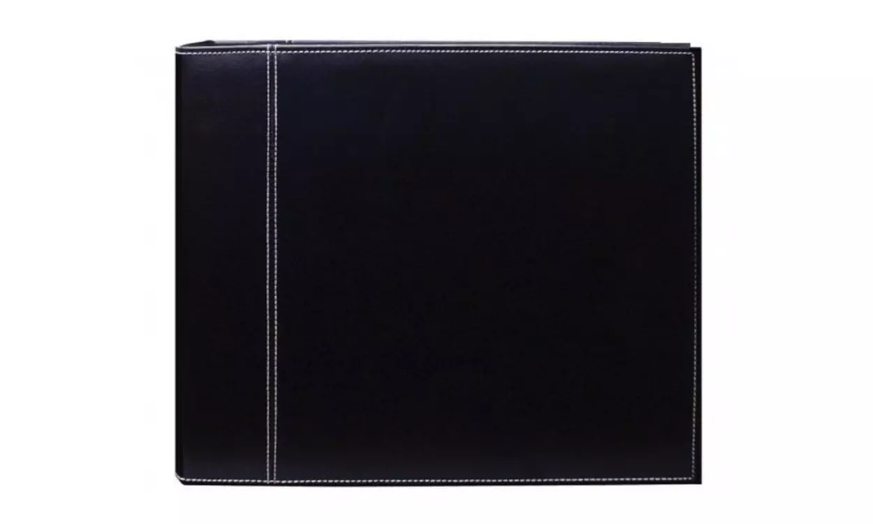 Pioneer Photo Albums TM12BBS 12 x 12 3-Ring Scrapbook Binder Black - Primary Image