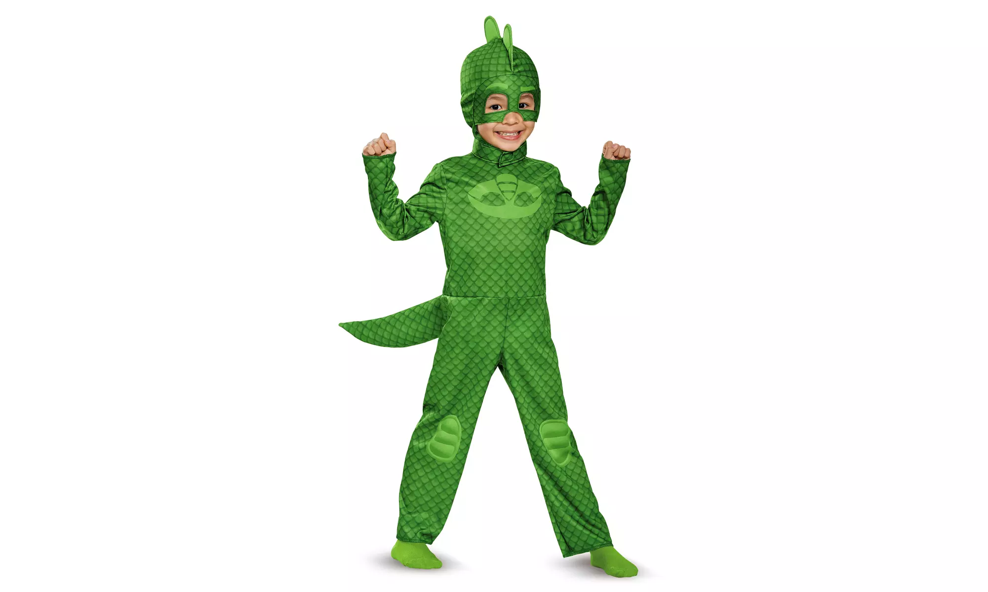 Disguise Gekko Classic Toddler PJ Masks Costume Large 4-6 - Primary Image