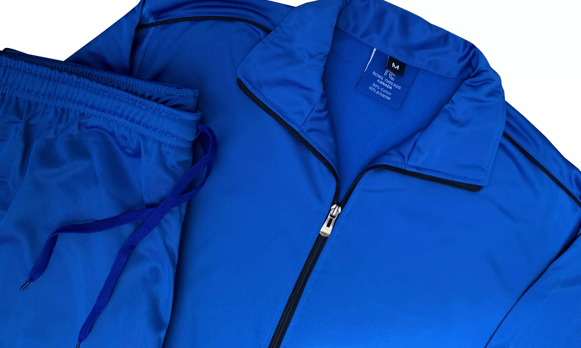Men's 2-piece Full Jogging Tracksuit Track Jacket & Track pants Activewear Suit