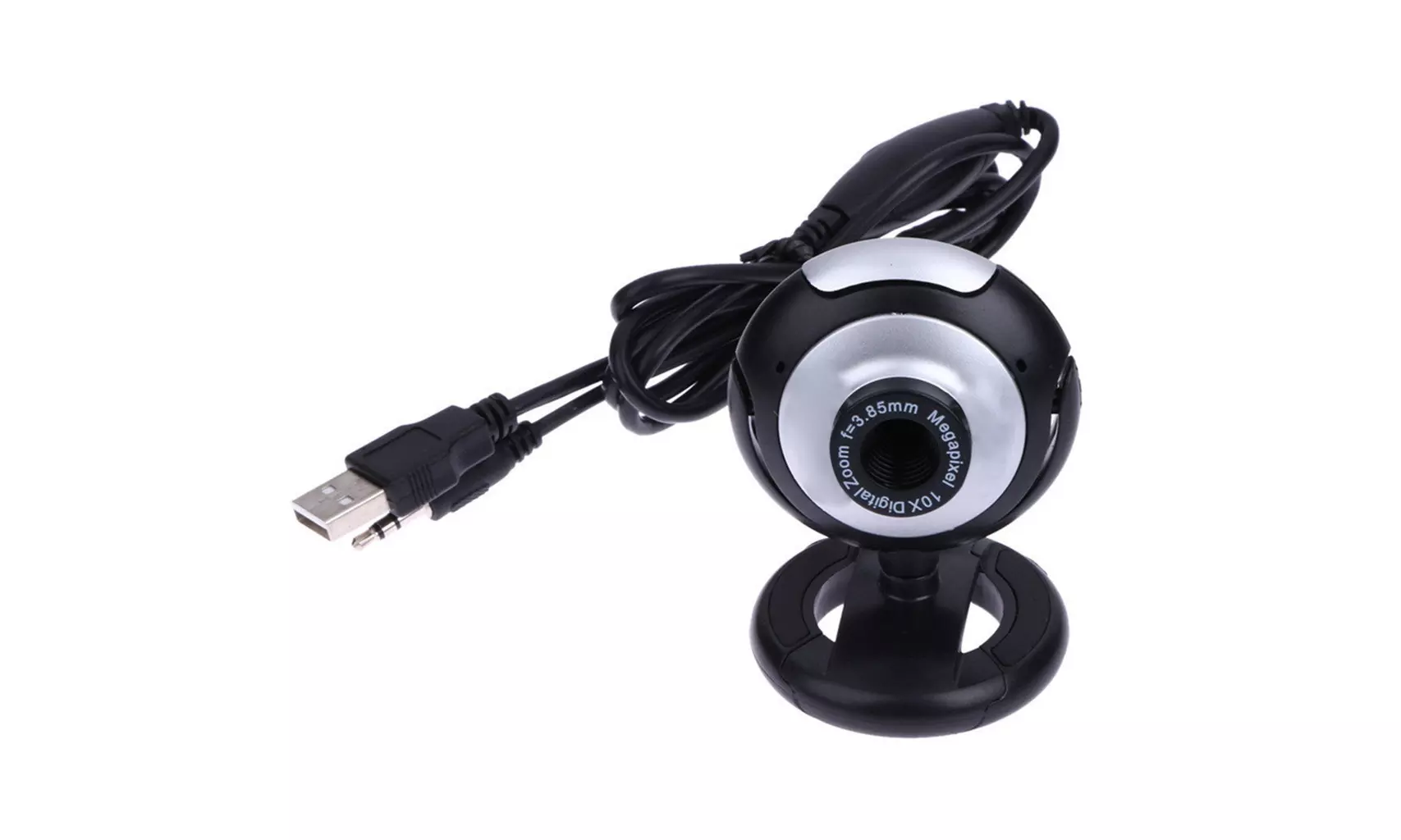 thumbnail image 2 of USB2.0 HD Webcam, Desktop & Laptop Webcam Live Streaming Webcam 360° Adjust 1080P PC Webcam LED Web Camera Mic 2 of 10