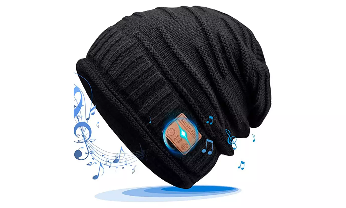 Bluetooth Beanie for Men Hat Women Men Christmas Gifts Stocking Stuffers Adults - Primary Image