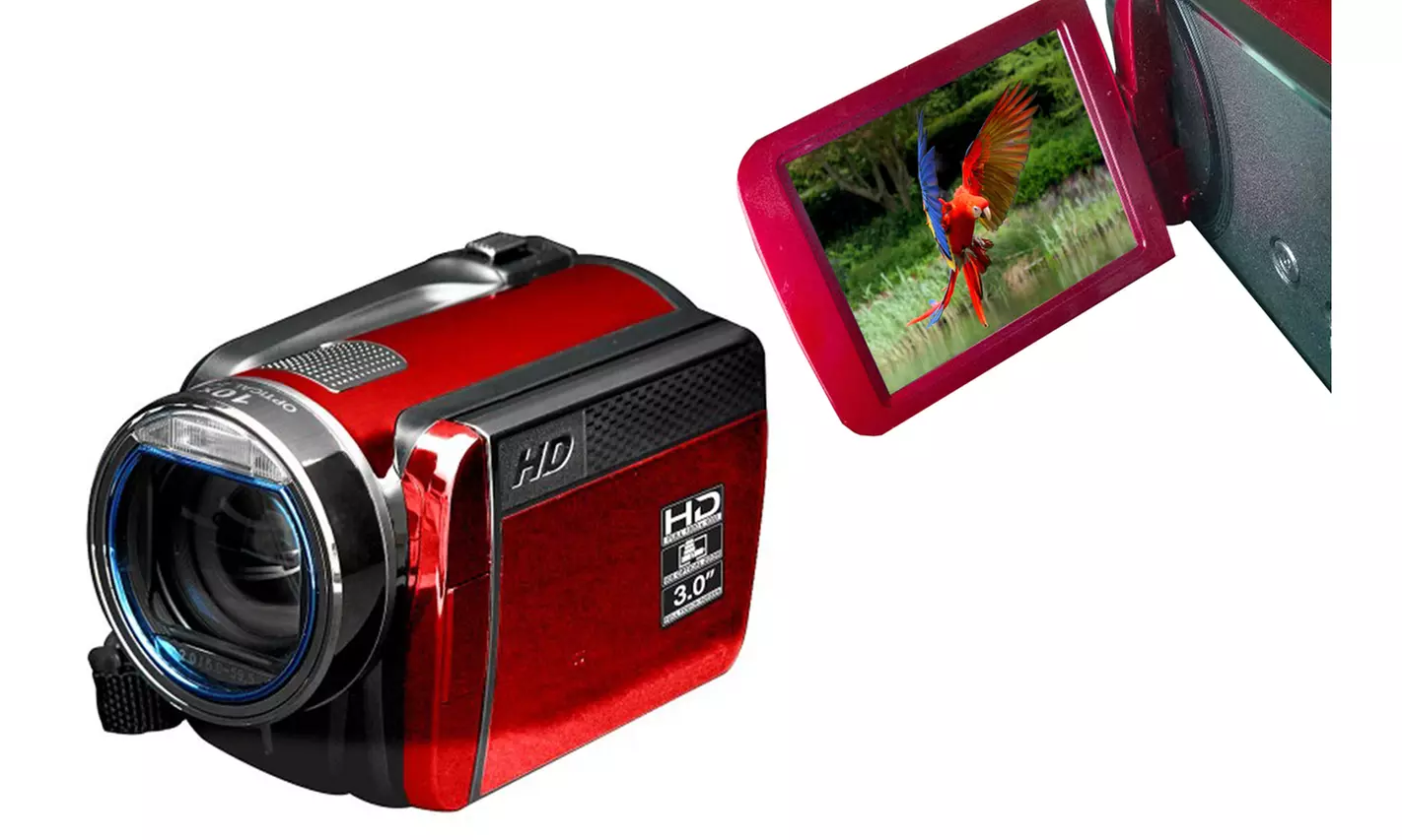 LCD Video Recorder HD 1080P 8.1 Mega Pixels - Primary Image