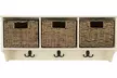 safavieh Brand New Finley Hanging 3 Basket Wall Rack - Second Medium
