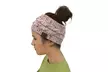 Winter CC Sherpa Polar Fleece Lined Thick Knit Headband Headwrap Hat Cap - Second Medium