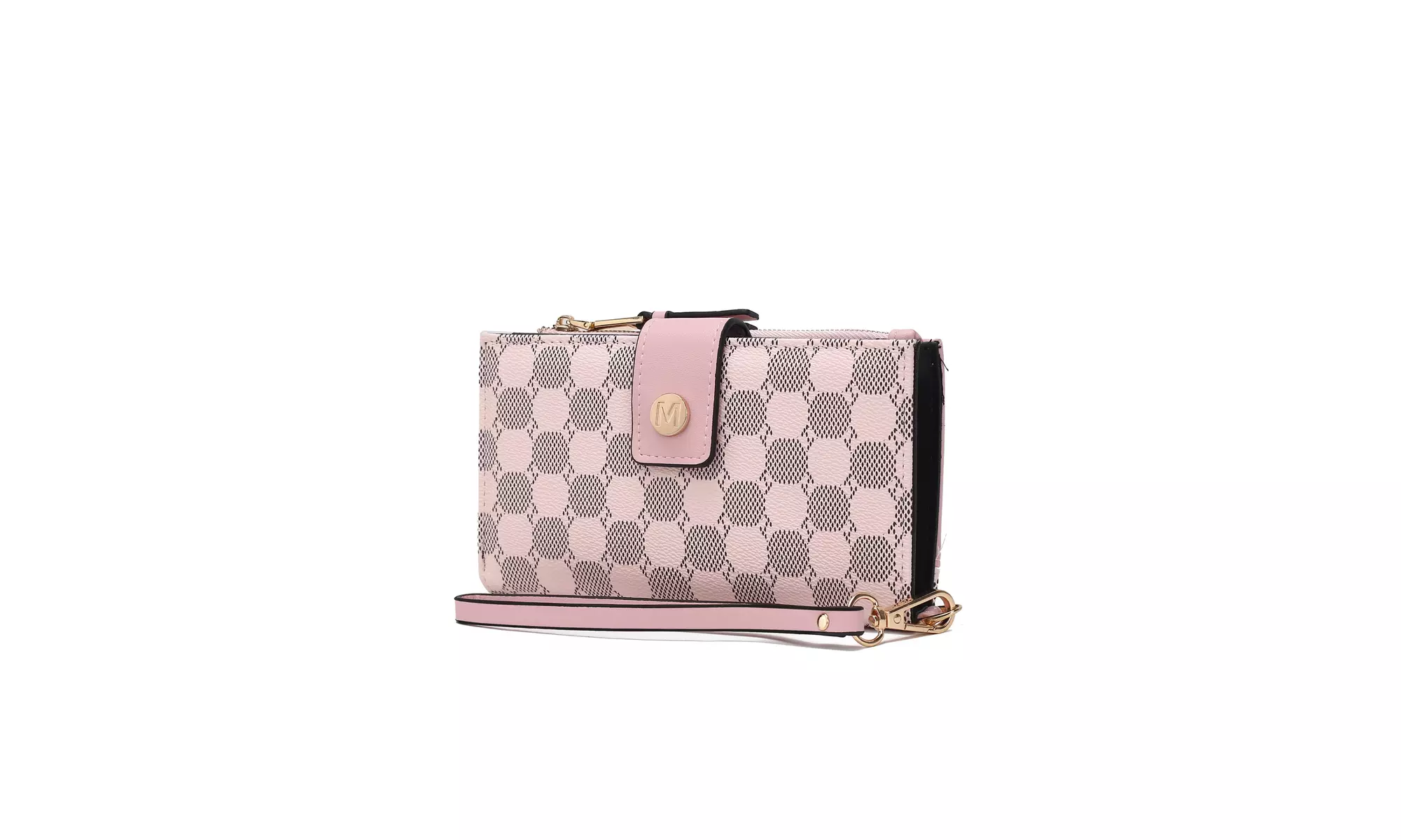 MKF Collection Solene Print Wristlet Wallet For Women 