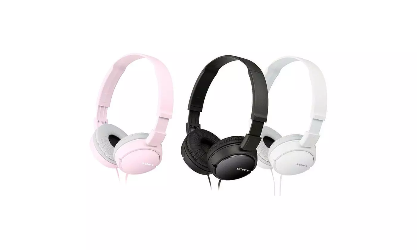 Sony Supra-Aural Headphones MDR-ZX110 Overhead Headphones for iPhone Android Lg - Primary Image