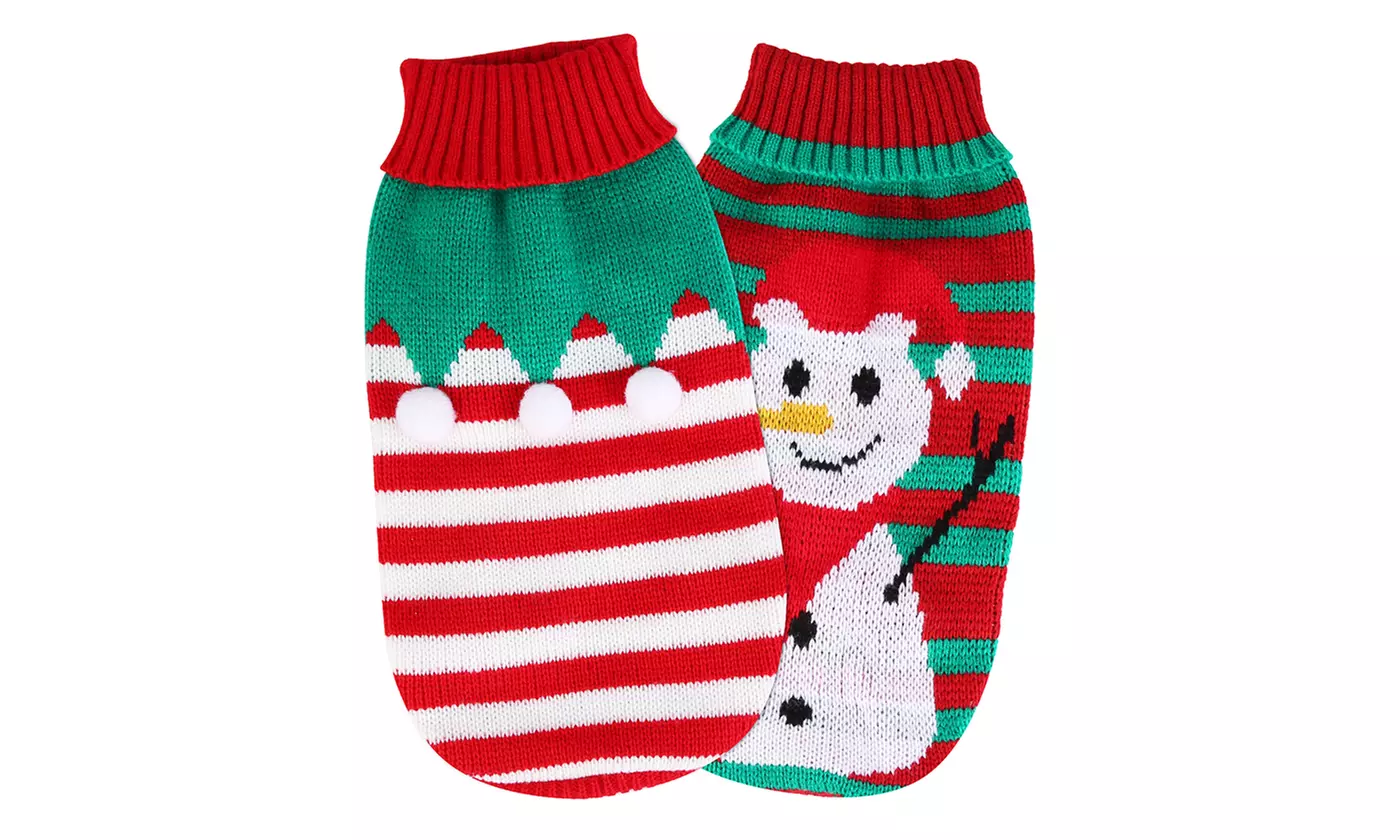 iMounTEK Warm Knit Christmas Sweater for Pets