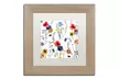Color Bakery 'Summer Linen' Matted Birch Framed Art - Second Medium