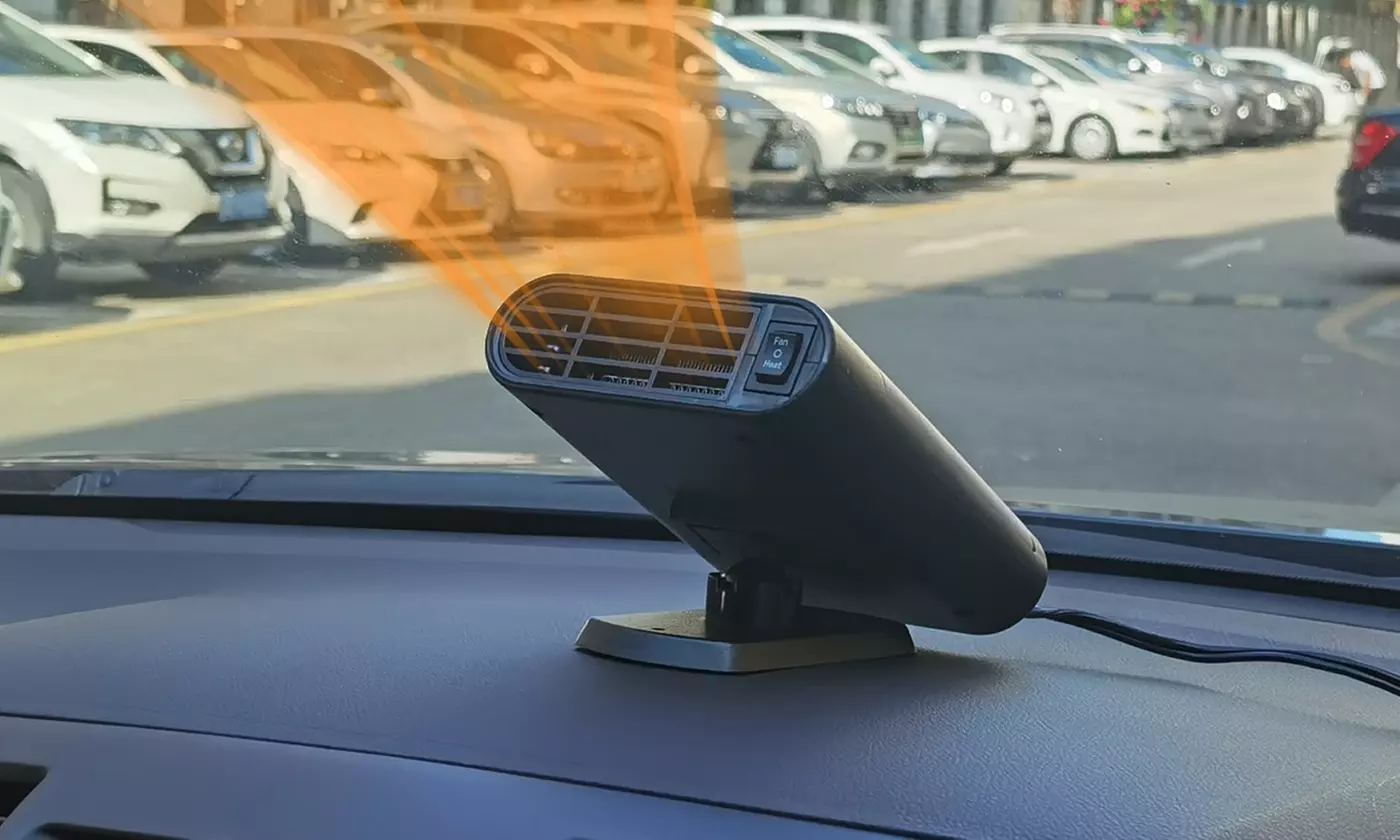 iMounTEK 2-in-1 Car Windshield Heater Defroster Defogger Demister & Cooling Fan