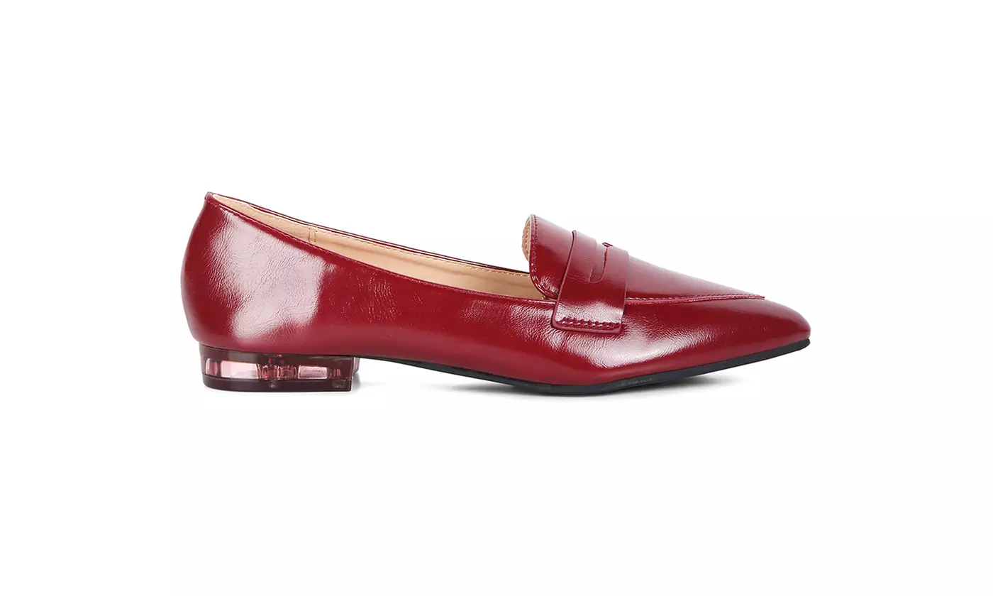 London Rag Peretti Flat Formal Loafers