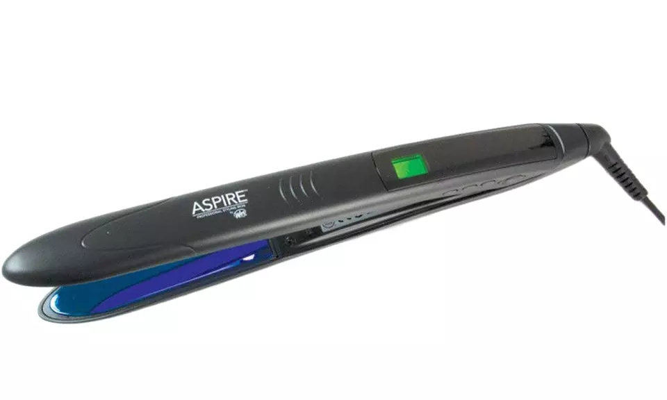 Wet Brush Aspire Hair Styling Flat Iron with Safety Shut off - Primary Image