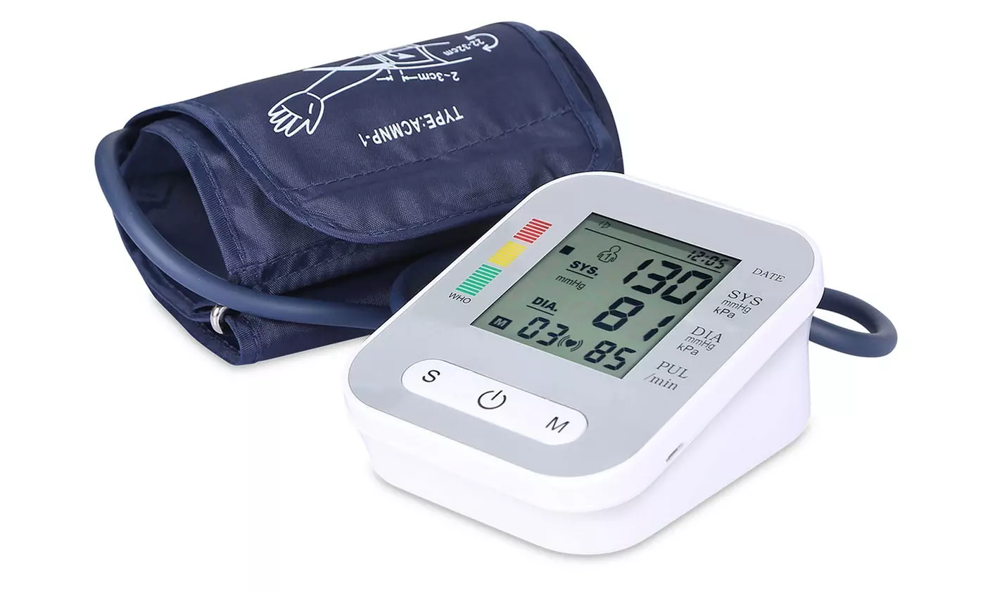 iMounTEK Digital Blood Pressure Monitor with LCD Display and Voice Alerts