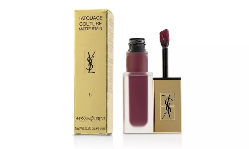 YSL Tatouage Couture Liquid Matte Lip Stain , Liquid Lipstick #5 Rosewood Gang  - Second Medium