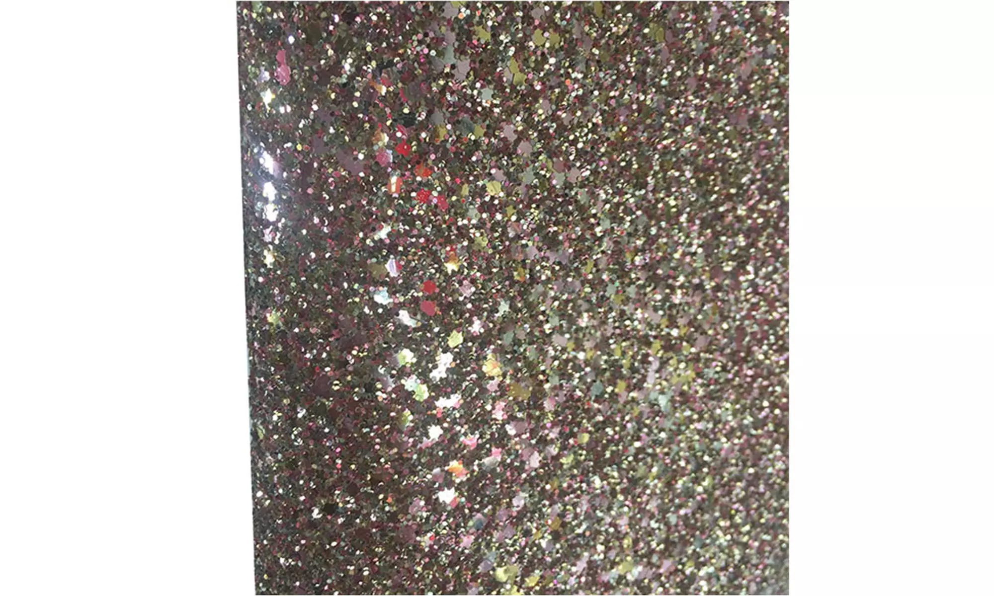 Glitter Pu Leather Fabric Cloth Inches Bright Crystal Sequin Sheets Making Bags - Second Medium