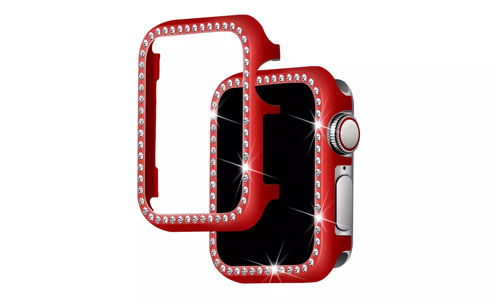 Crystal Bling Rhinestone Case Diamond Protective Cover for Apple Watch