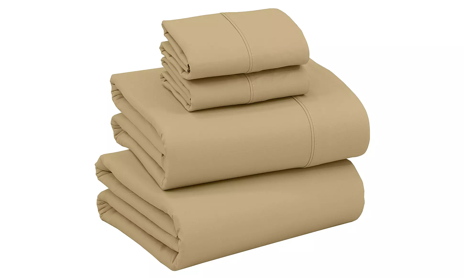 Ruvanti 1800 Series 4 Piece Microfiber Bed Sheet Set Soft Deep Pocket Sheet
