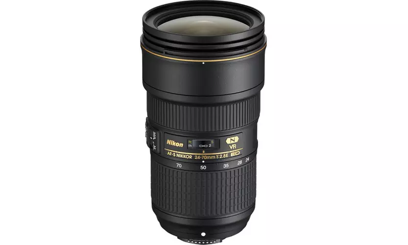 Nikon AF-S NIKKOR 24-70mm f/2.8E ED VR Lens - Primary Image