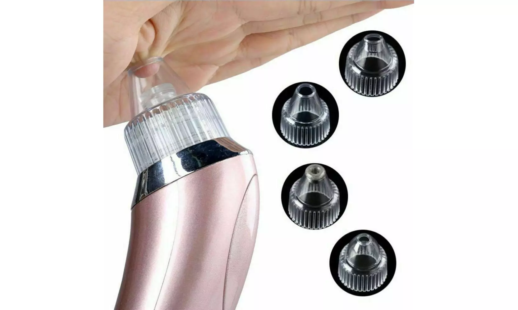 Electric Blackhead Remover Pore Vacuum Suction Acne Face Skin Care Cleaner - Second Medium