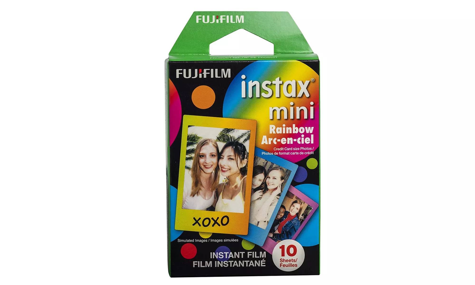 Fujifilm Instax Mini 8-9-11 Instant Rainbow Film - Second Medium