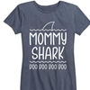 Image 1: Mommy Shark - Women's Short Sleeve Graphic T-Shirt - Plus Size
