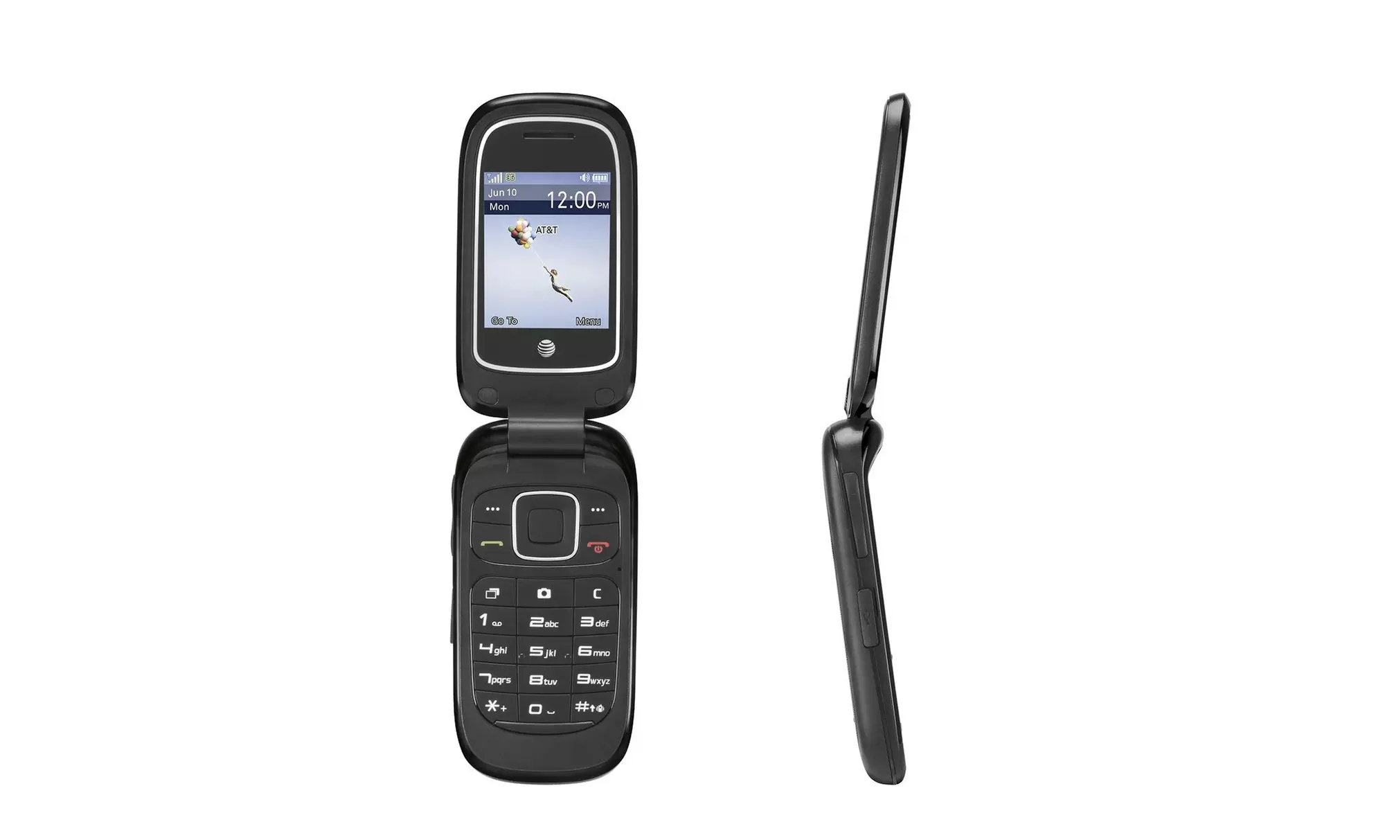 ZTE Z223 3G GSM Unlocked 2.0 Bluetooth 900 mAh Battery Flip Phone With Camera - Primary Image