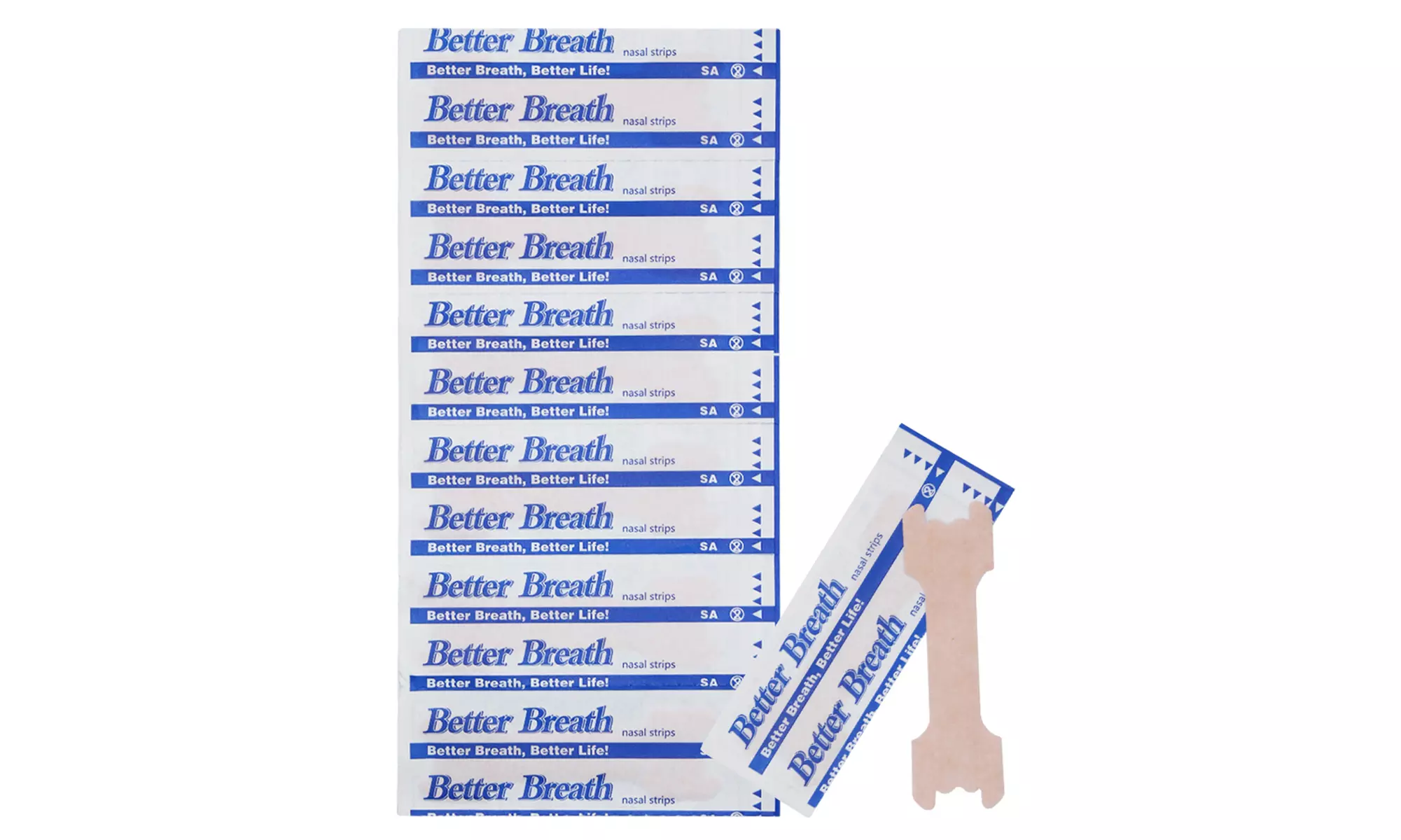 Nasal Strips Stops Snoring and Nasal Congestion Relief for Sleep Breathe Better - Second Medium