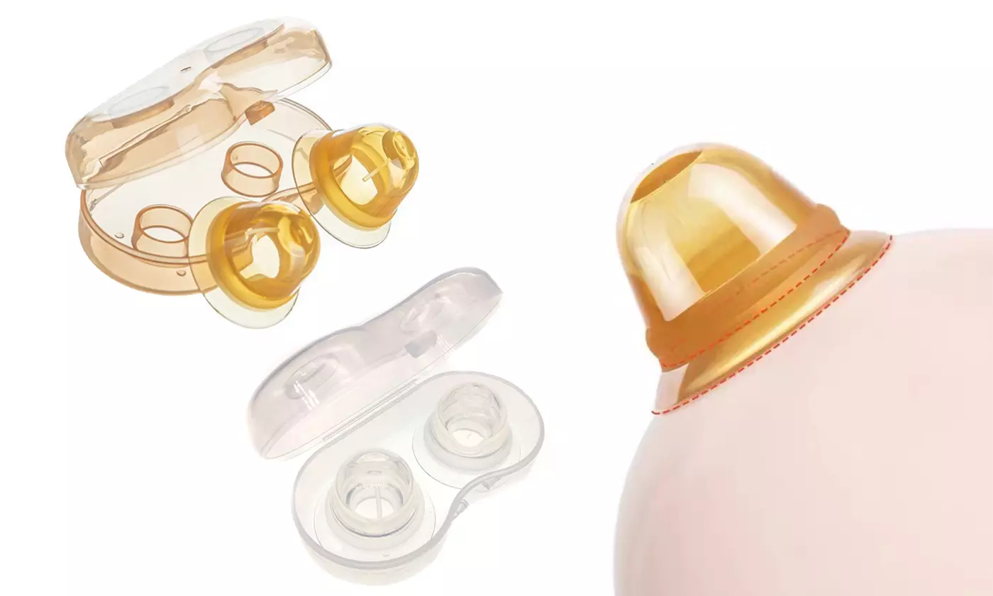 2 Pack Nipple Clamps Sucker Breast Pump Suction Cup Bondage Stimulator Enhancer - Primary Image