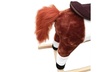 Kids Plush Ride On Pony Rocking Horse Wooden Toy with Neigh Sound - Second Medium