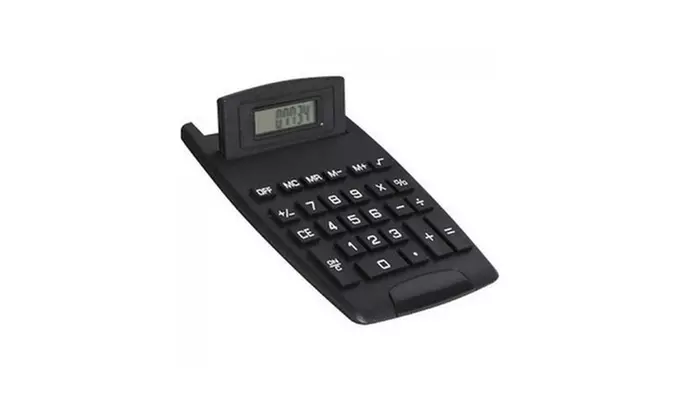 Desktop Calculator Flip up Display New Black Large Display - Primary Image
