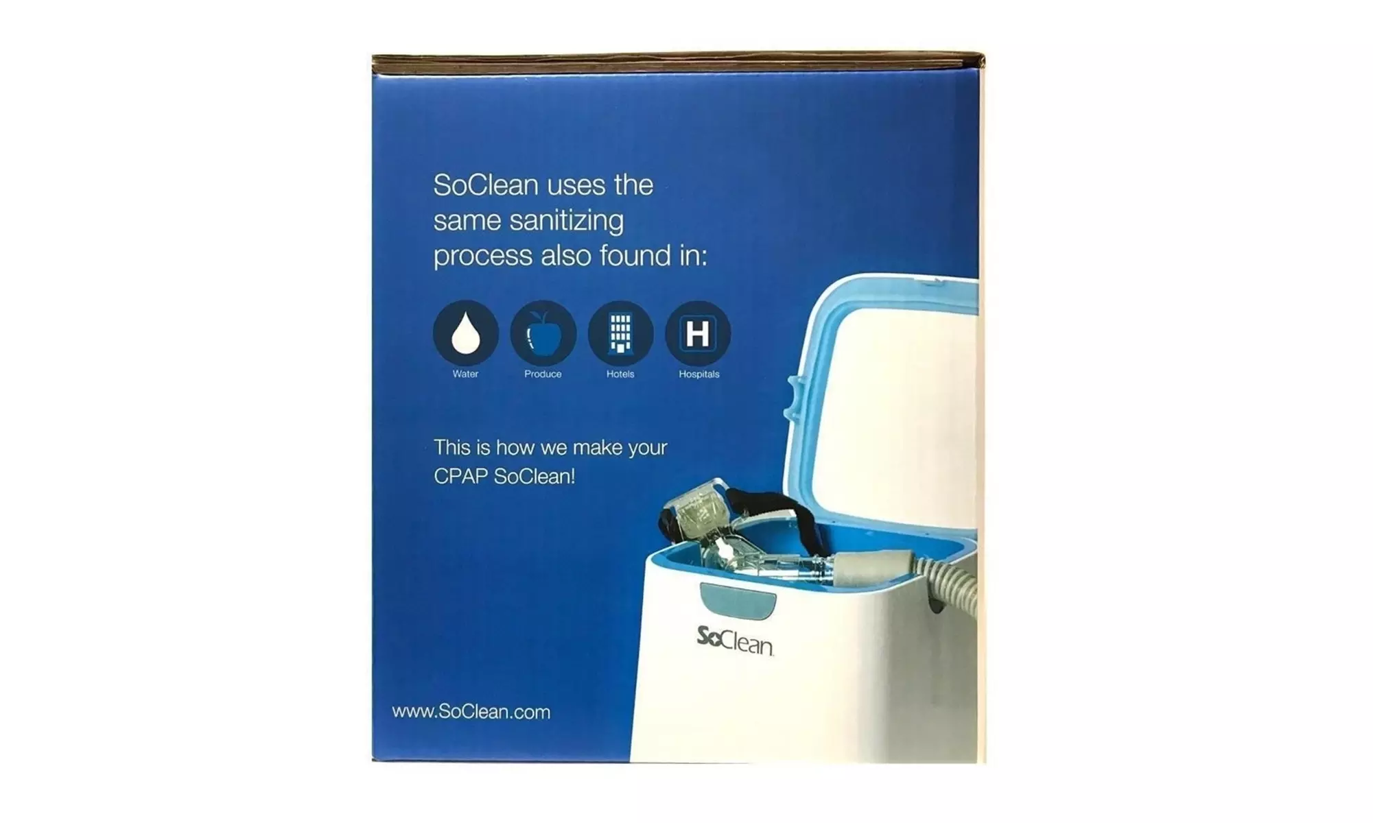SoClean 2 CPAP Automated Cleaner and Sanitizer Machine SC1200 - Second Medium