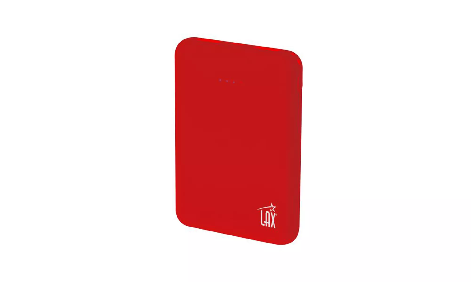 Rubberized Power Bank 6,000 or 12,000mAh LED Dual-USB