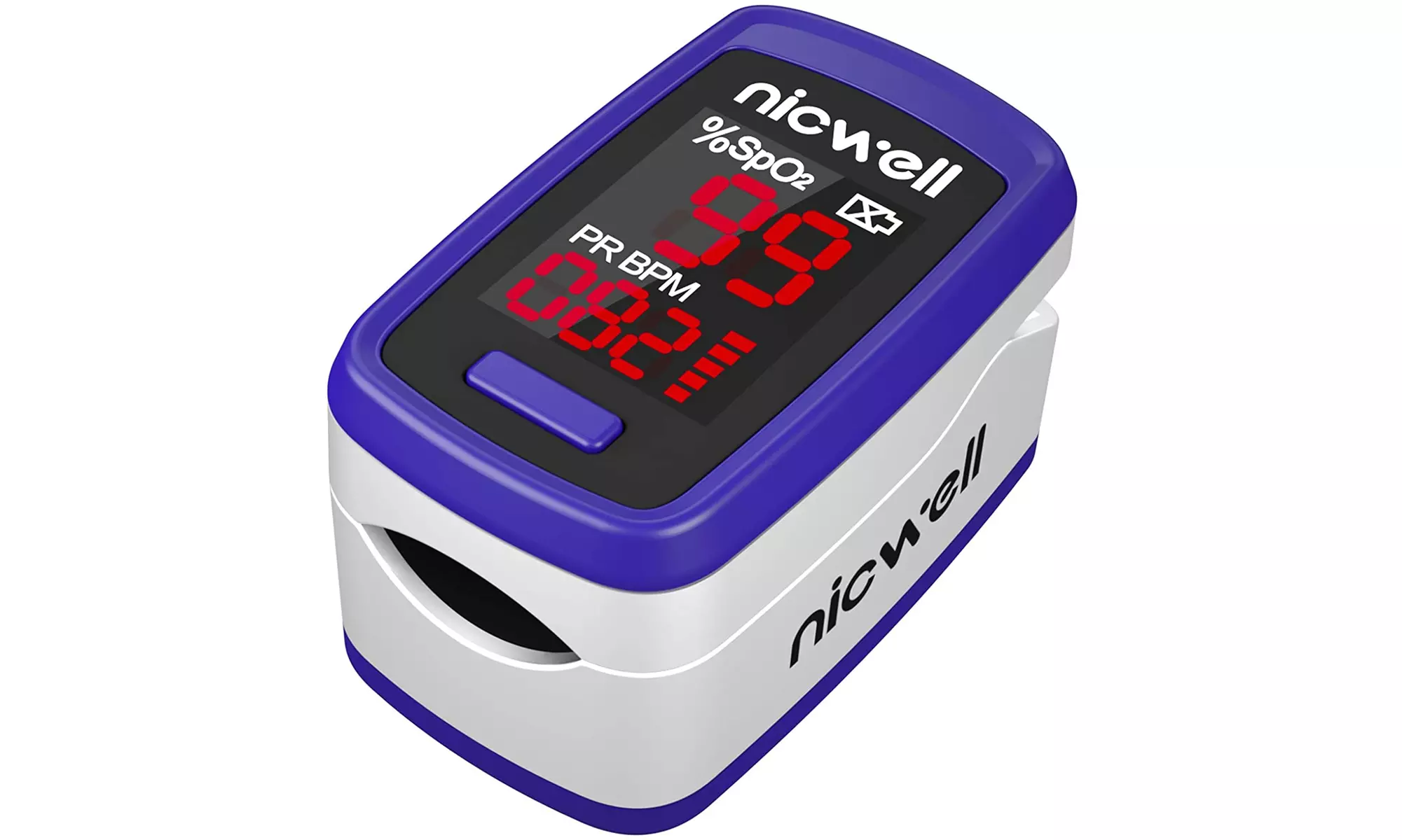 SpO2 Pulse Oximeter with Accurate Fast Reading and Large LED Display - Primary Image