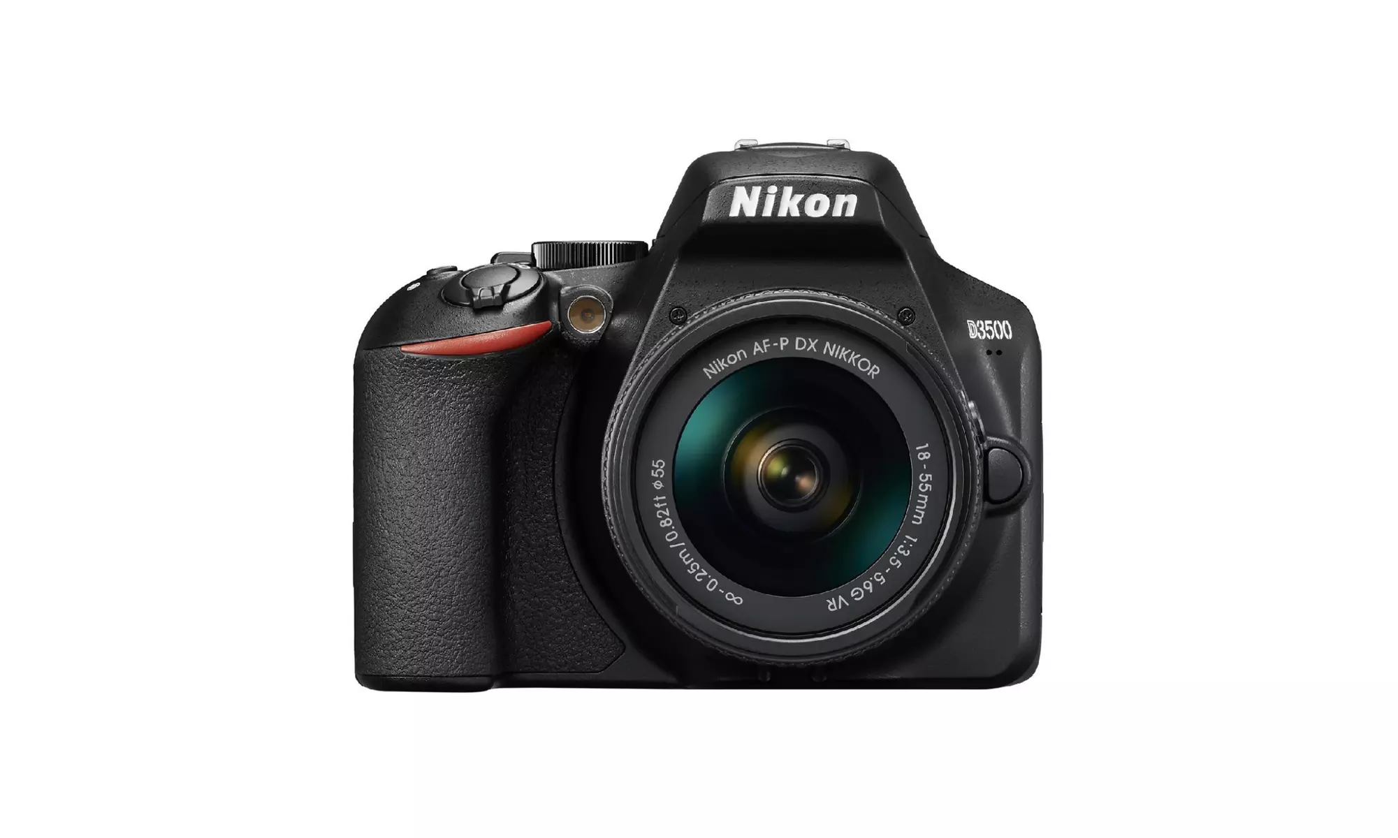 Nikon D3500 DSLR Camera with 18-55mm VR and 70-300mm Lenses and Software Bundle - Second Medium