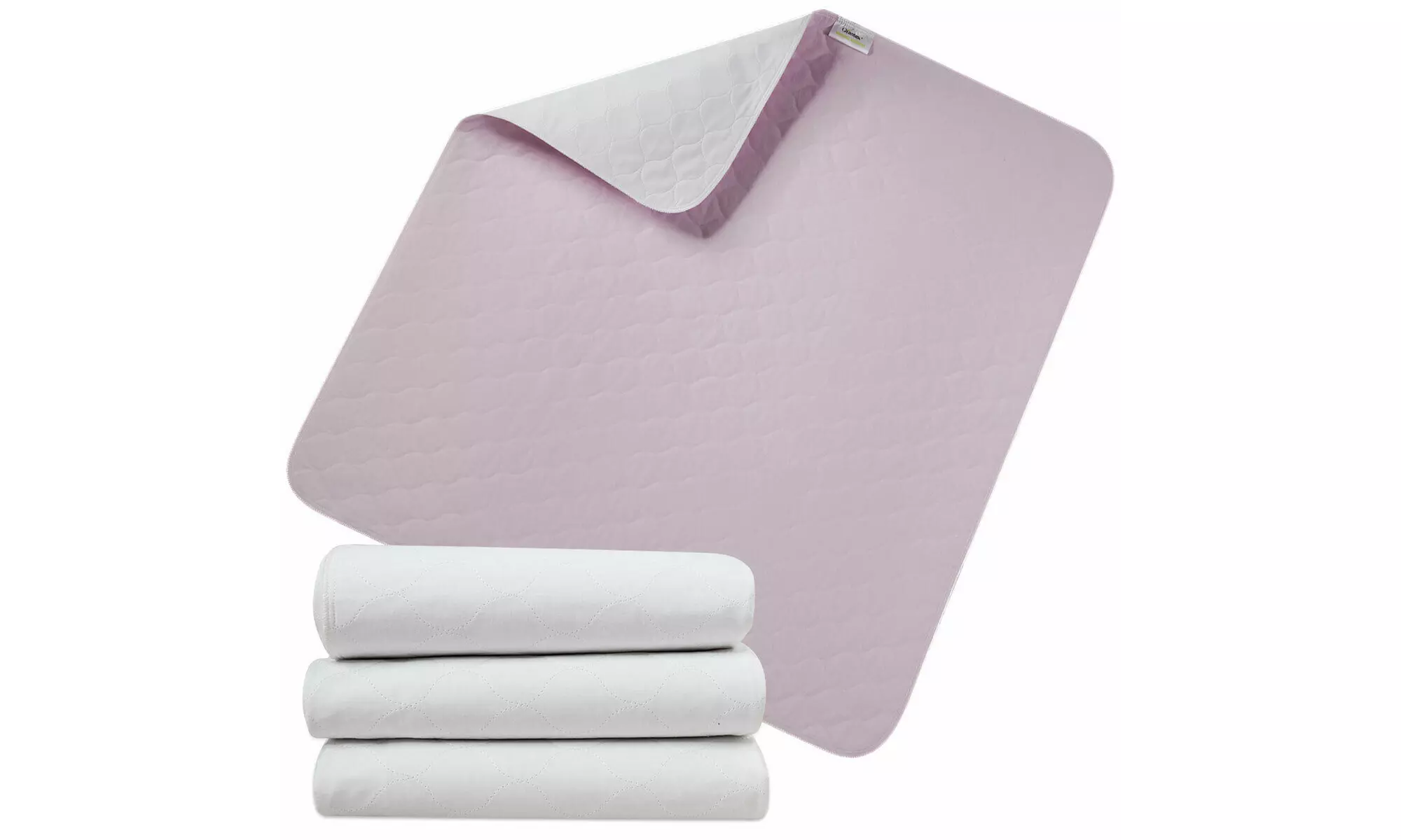 4pcs Washable Underpads Reusable Bed Pads Waterproof Incontinence 34'' x 36'' - Primary Image