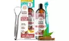 GuruNanda Cinnamon Oil Pulling with Ashwagandha and Neem - 8.0 Fl. Oz. 