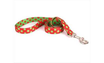 Yellow Dog Design CP105LD 3/4 in. x 60 in. Christmas Polka Dot Lead