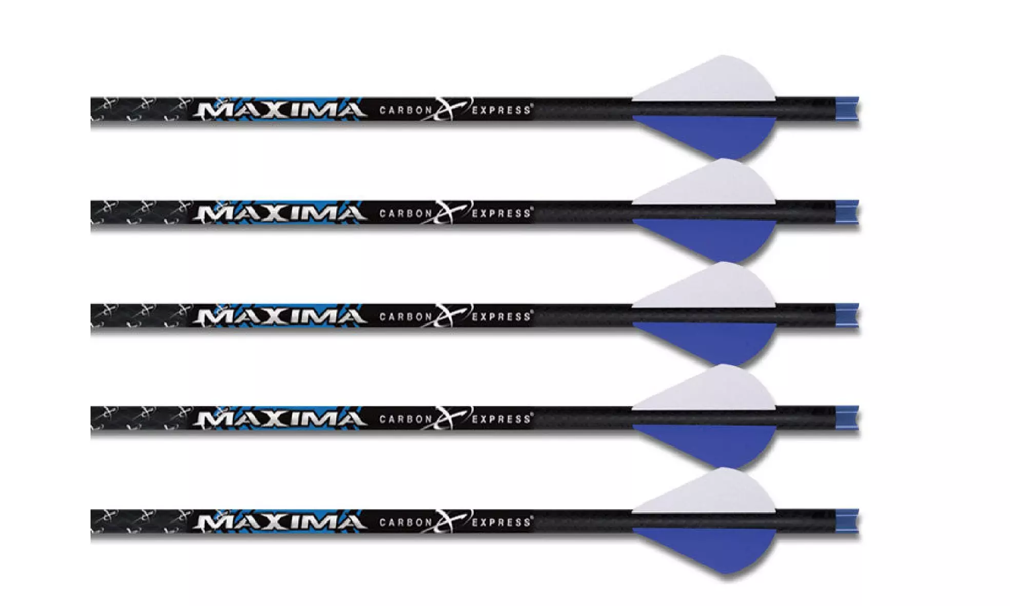 Carbon Express Maxima BLU RZ Arrow 6pk - Primary Image