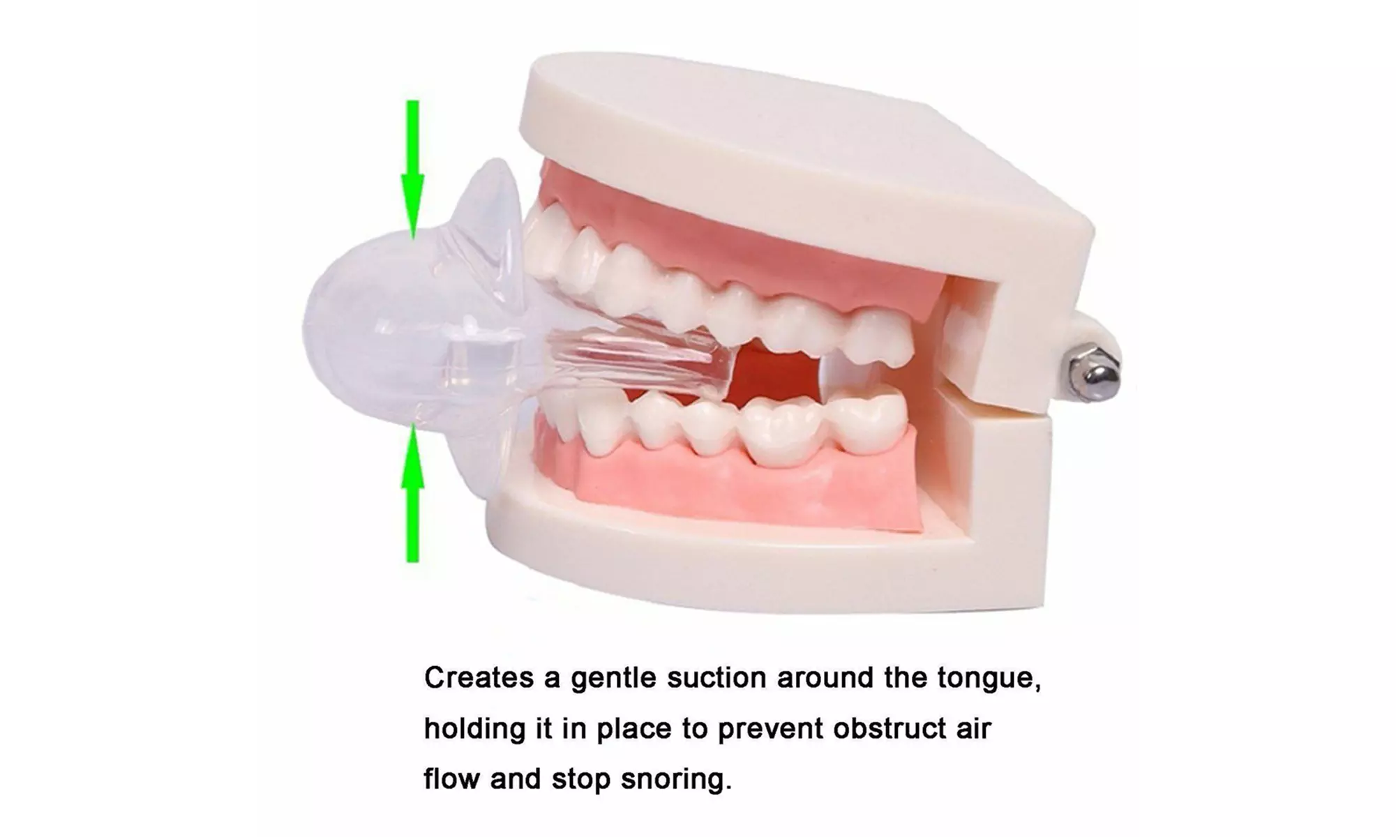 Anti Snoring Tongue Device Sleep Apnea Aid Night Stop Snore Sleeve(1- 2pcs)