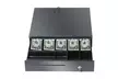 Cash Drawer Box 5 Bill And 5 Coin Tray Heavy Duty Compact Black US Stock - Second Medium