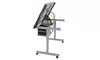Adjustable Rolling Drawing Drafting Table Tempered Glass Work Station