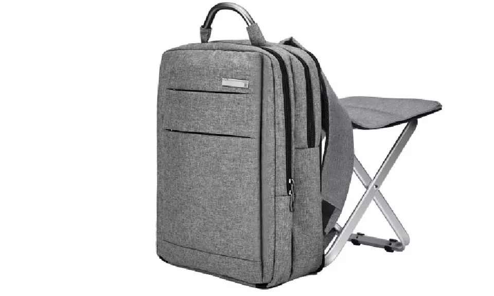 Portable Multi-Functional Backpack Folding Cooler Chair Camping Fishing Chair - Primary Image