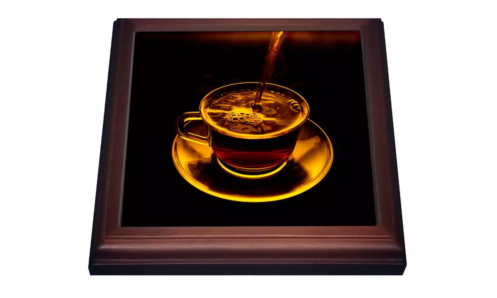 Trivet with Tile Coffee Cup - Image 2