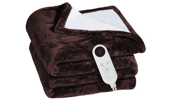 Groupon best sale heated blanket