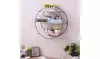 Iron Three-Layer Wall-Mounted Storage Display Stand
