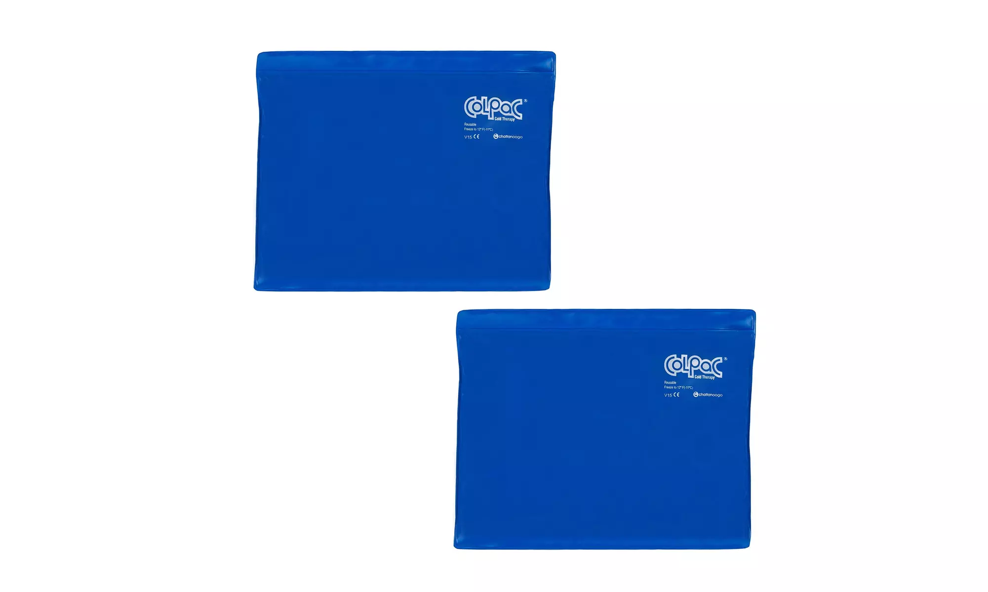 Chattanooga ColPac Reusable Blue Vinyl Gel Ice Pack (11 x 14 in., 2-Pack) - Primary Image