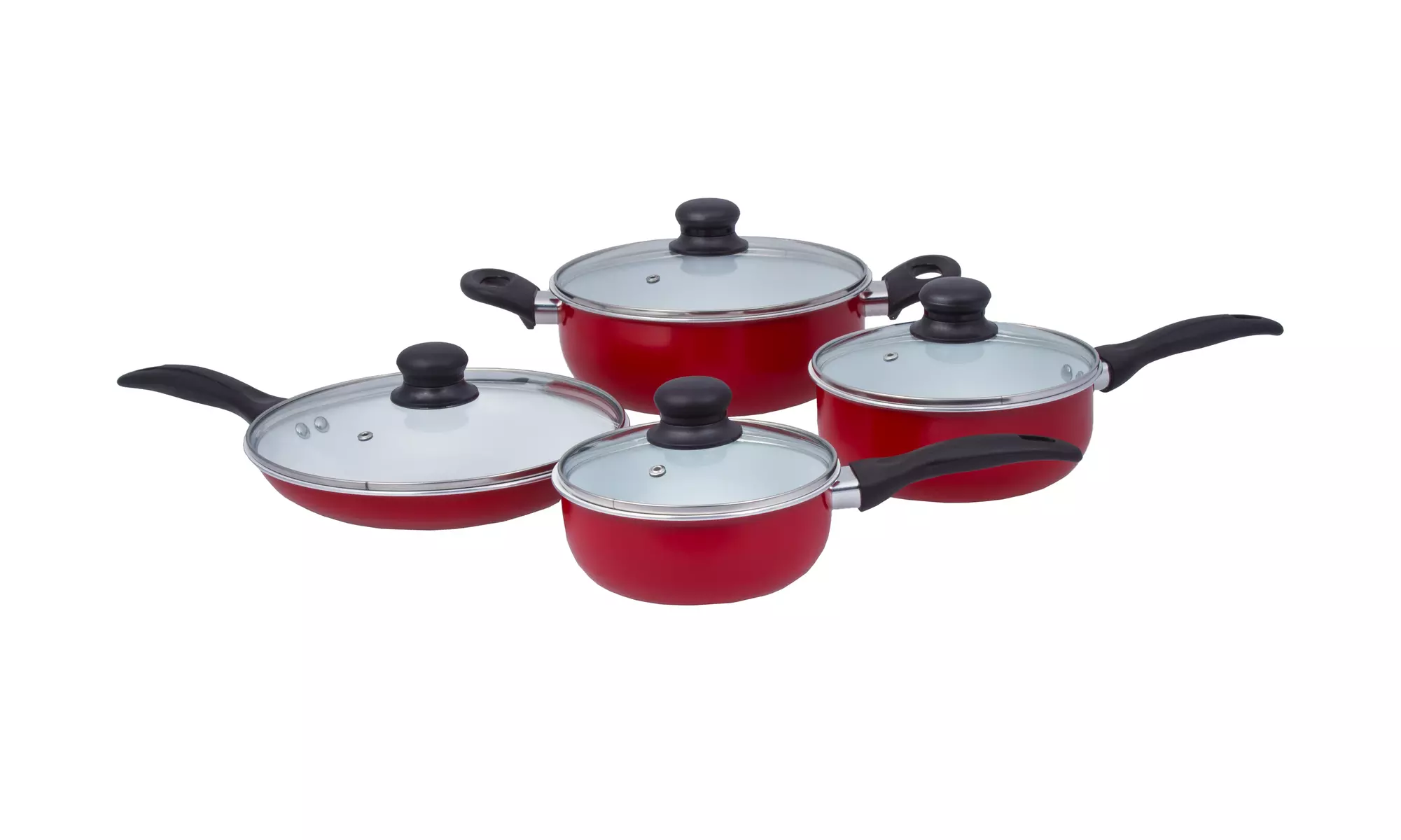 Thermal Conducting Aluminum Non-Stick Cookware Set  (3 pc, 8pc or 10pc)