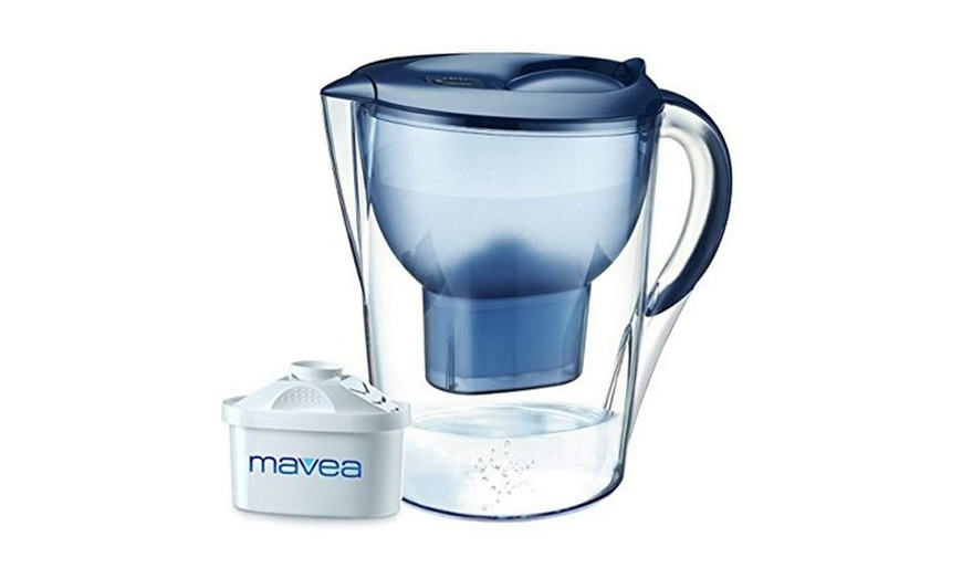 Aquavero 14-Cup Water Filtration Pitcher with Mavea Maxtra Filter ...