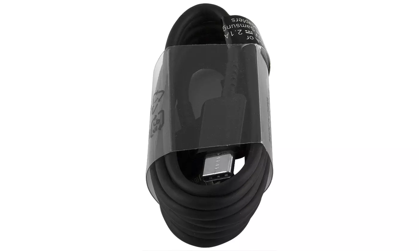 Samsung OEM Fast Dual Car Charger with USB C Type-C and Micro Cables