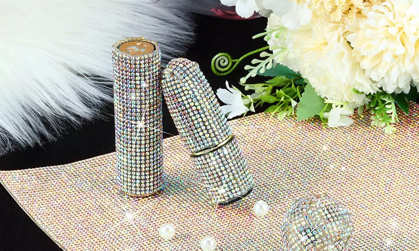 ItBelongs2U Self-Adhesive Rhinestone Bling Stickers for Phone, Car, DIY Crafts